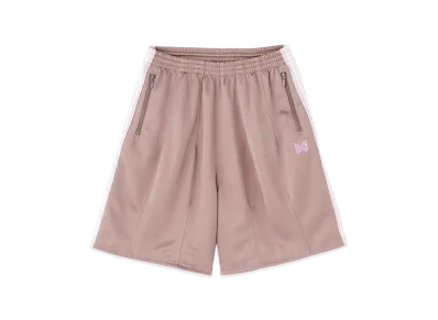 NEEDLES x B'2nd H.D. Track Short Pant - Poly Smooth "Light Brown"