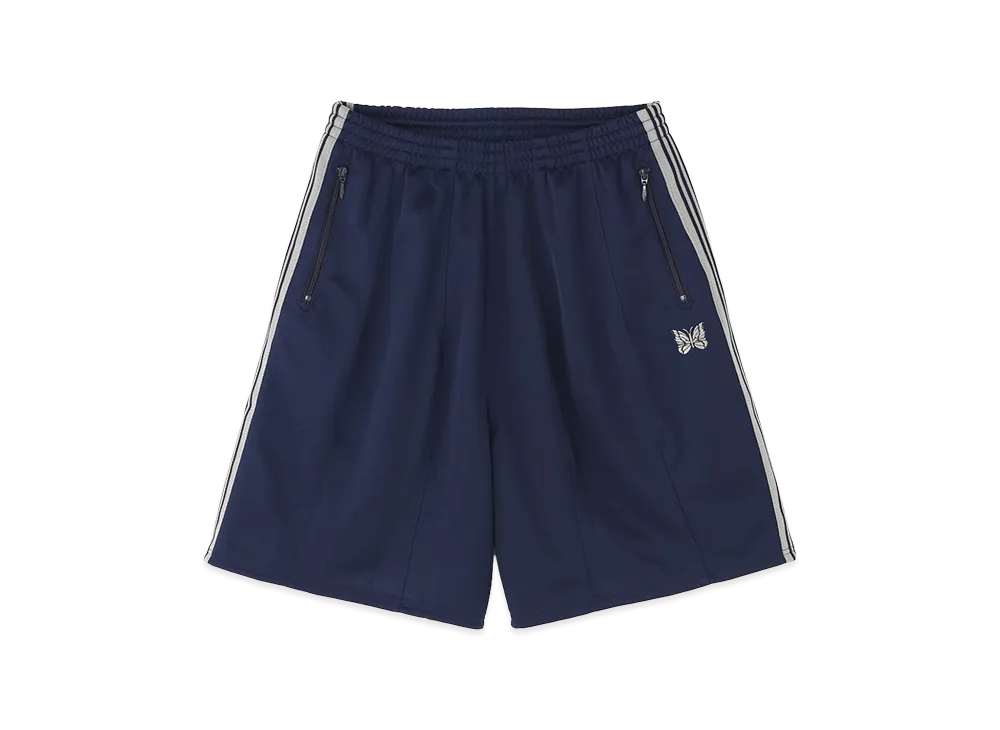 NEEDLES x B'2nd H.D. Track Short Pant - Poly Smooth "Navy"