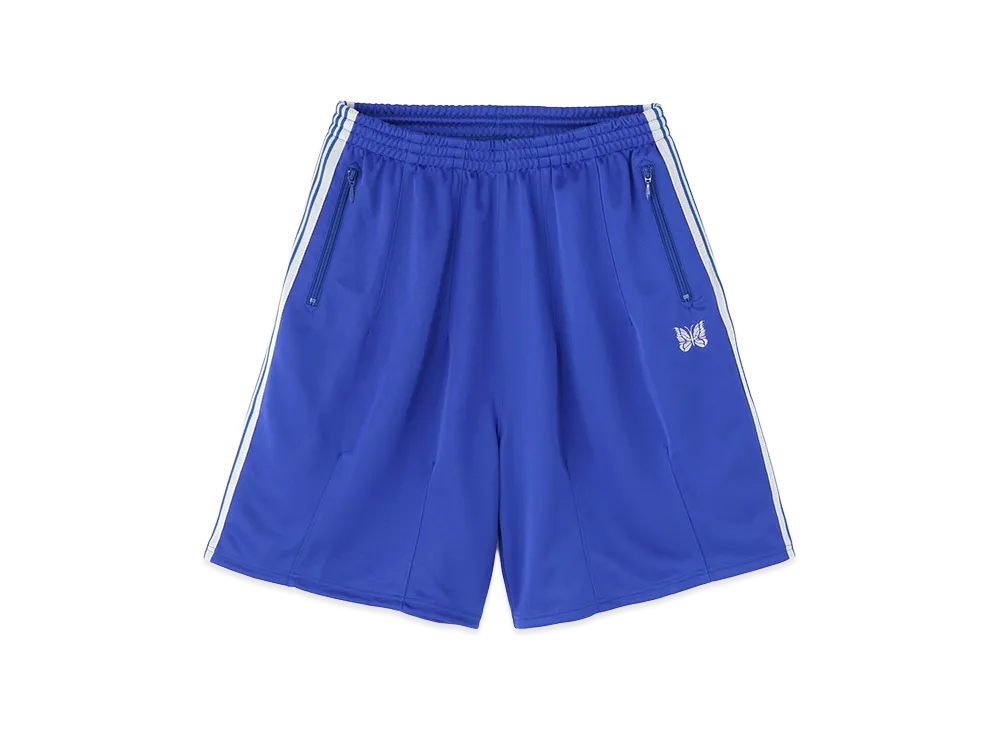 NEEDLES x B'2nd H.D. Track Short Pant - Poly Smooth "Blue"