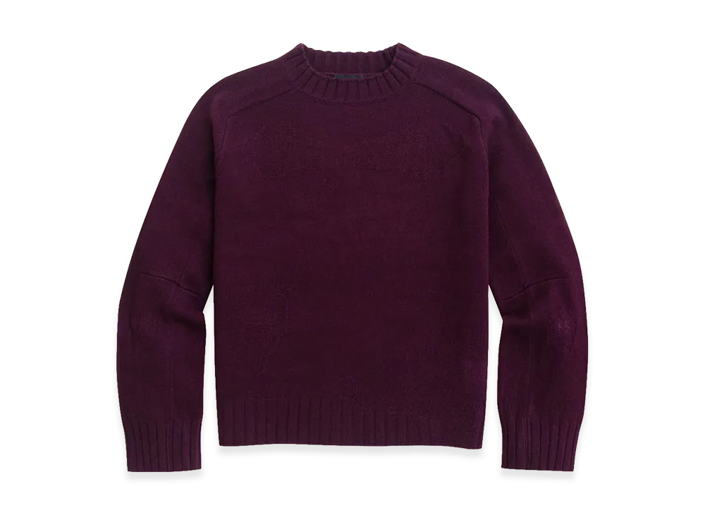NEEDLES x Brooks Brothers Lambswool Mock Neck Sweater "Purple"