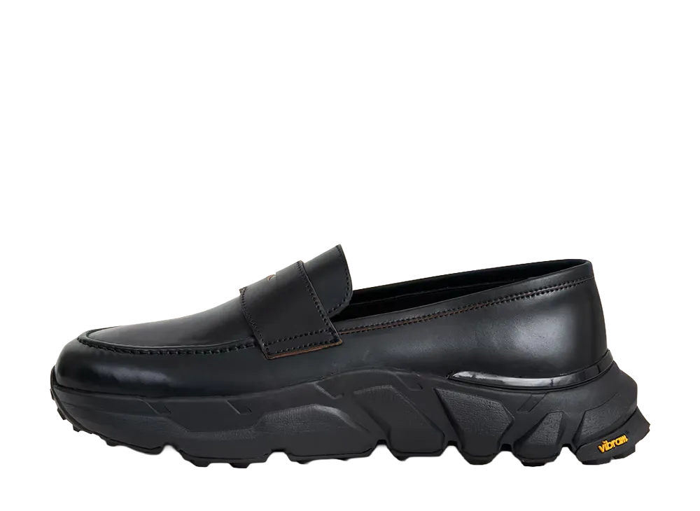 NEEDLES x Brooks Brothers Shell Cordovan Coin Loafer Sneaker "Black"