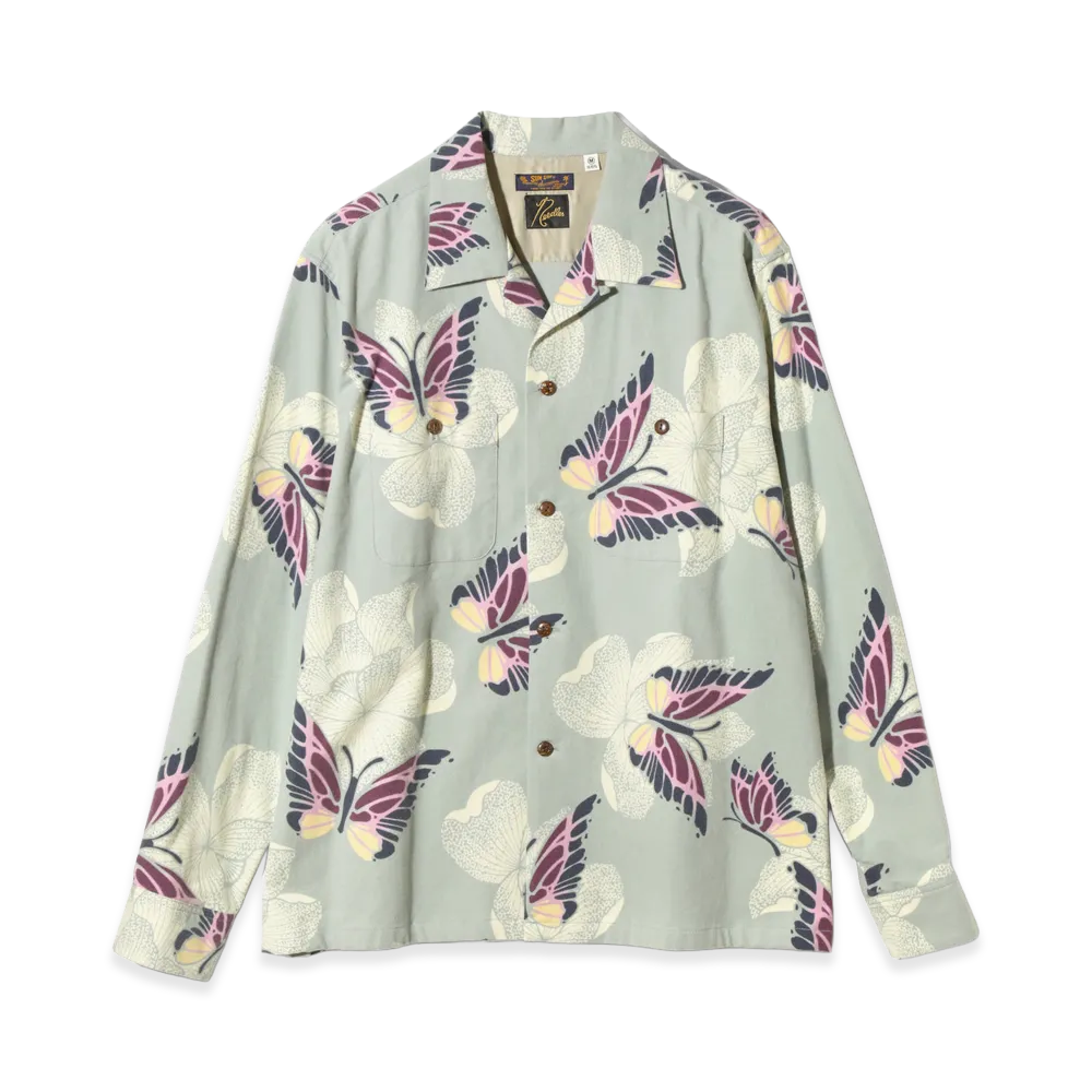 NEEDLES x SUN SURF Hawaiian Shirt "Light Blue"