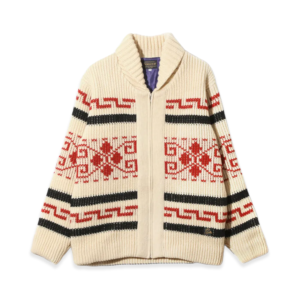 NEEDLES x PENDLETON Cowichan Sweater "OffWhite"