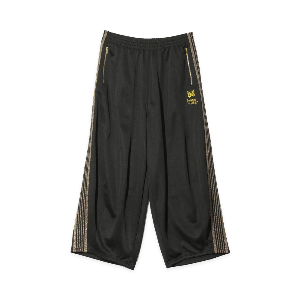NEEDLES x WOBURN WALK H.D. Track Pant - Poly Smooth "Black"