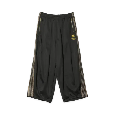 NEEDLES x WOBURN WALK H.D. Track Pant - Poly Smooth "Black"