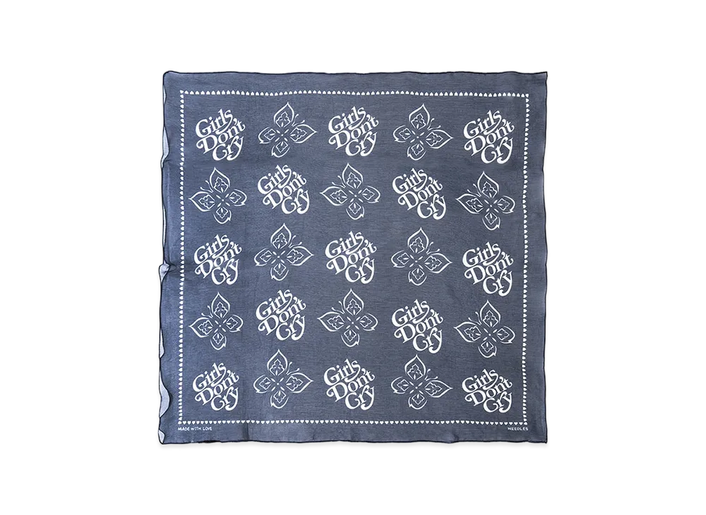 NEEDLES x Girls Don't Cry Bandana "Black"