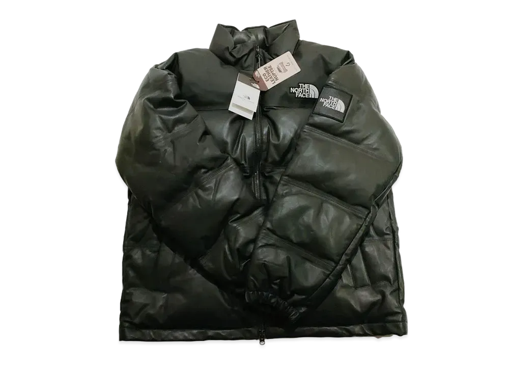 The North Face Eco Leather Nuptse Jacket Limited Edition of 400 "Black" (Serial Numbered)