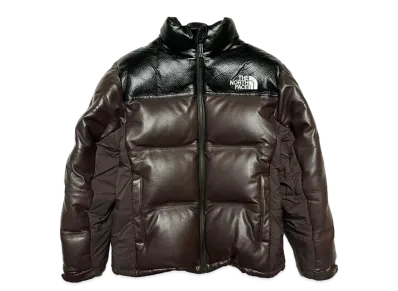 The North Face Eco Leather Nuptse Jacket Limited Edition of 400 "Brown" (Serial Numbered)
