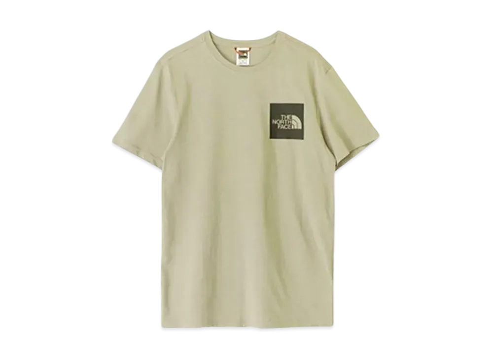 The North Face Short Sleeve Fine Tee Eu "Gravel"