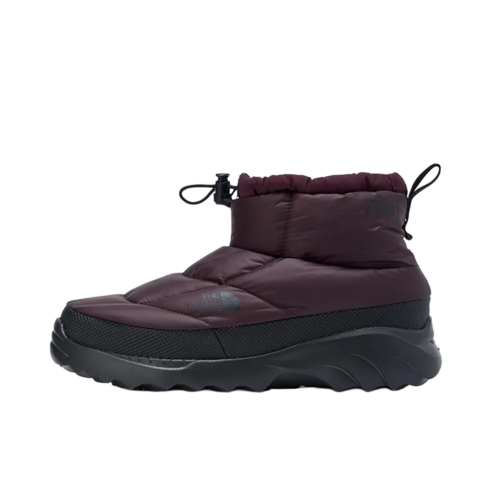 The North Face Nuptse Traction Chukka "Deep Burgundy/TNF Black"