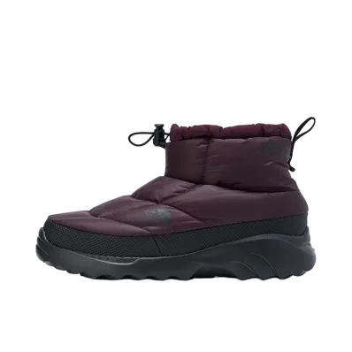 The North Face Nuptse Traction Chukka "Deep Burgundy/TNF Black"