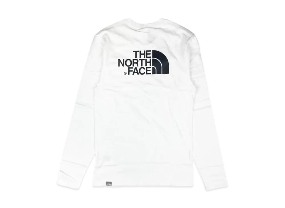 The North Face L/S Easy Tee "White"