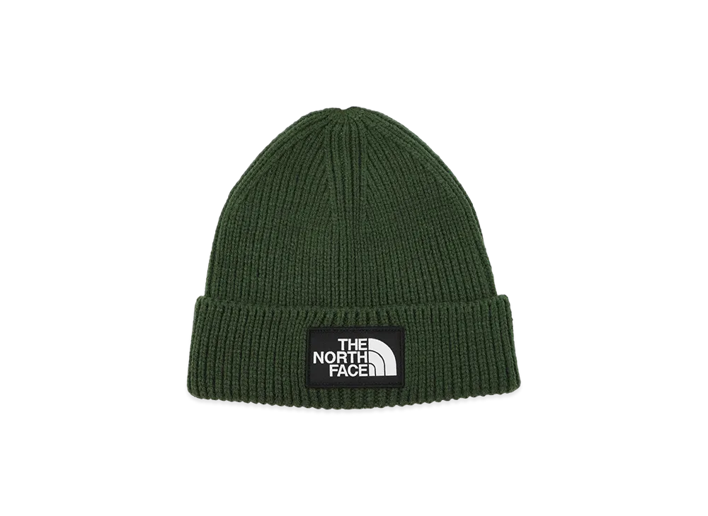 The North Face TNF Logo Box Cuffed Beanie "Pineneedle"