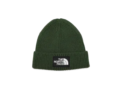 The North Face TNF Logo Box Cuffed Beanie "Pineneedle"