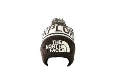The North Face Retro TNF Pom Beanie "Coal Brown/GDNW"