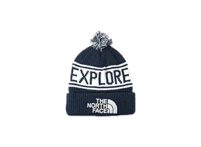 The North Face Retro TNF Pom Beanie "Summitnavy/TNGY"