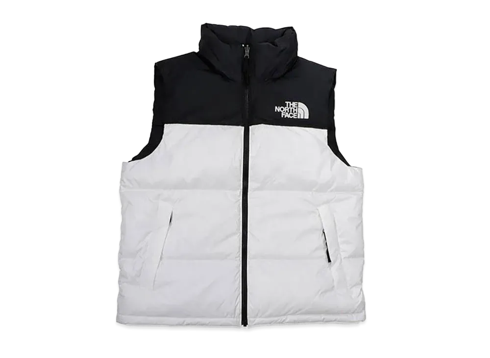 The North Face 1996 Retro Nuptse Vest (NF0A3JQQ) "White/Black"