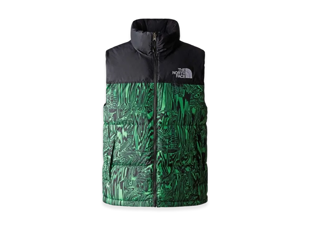 The North Face 1996 Retro Nuptse Vest "Black/Green"