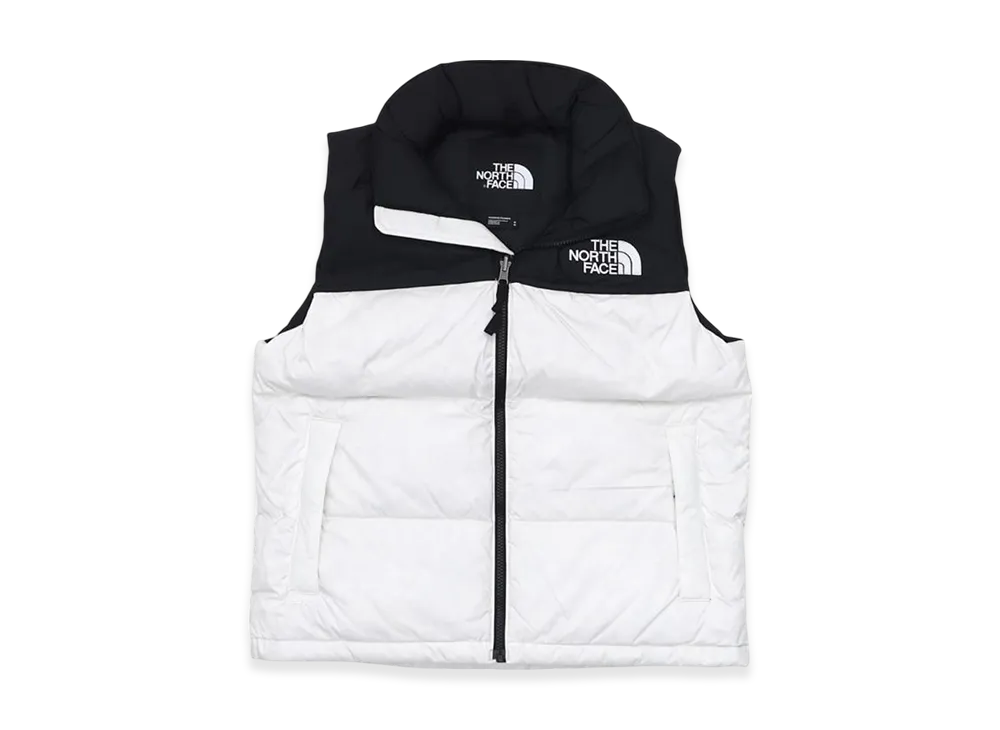 The North Face 1996 Retro Nuptse Vest (W) "Gardenia White/TNF Black"