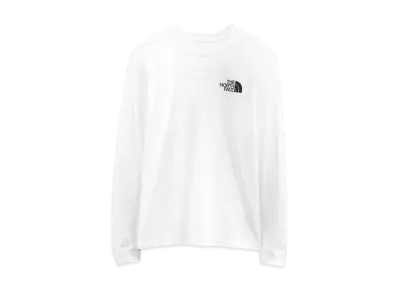 The North Face T Long Sleeve Box NSE Tee "TNF White/TNF Red"