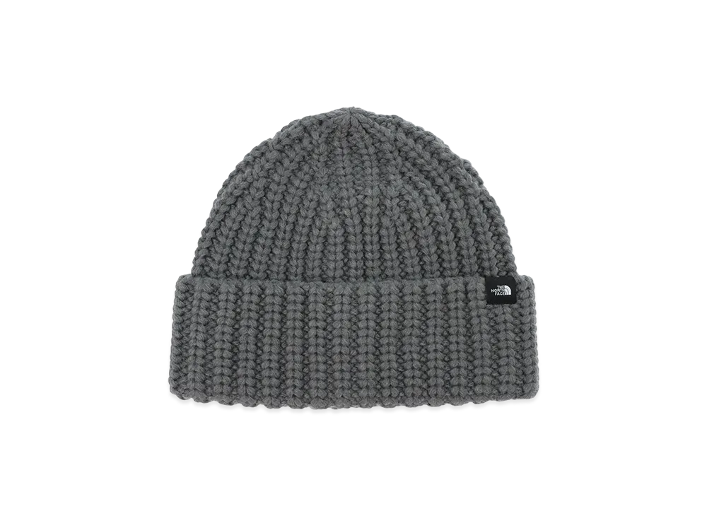 The North Face Chunky Knit Watchman Beanie "Mediumgrey"