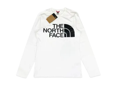 The North Face L/S Standard Tee "White"