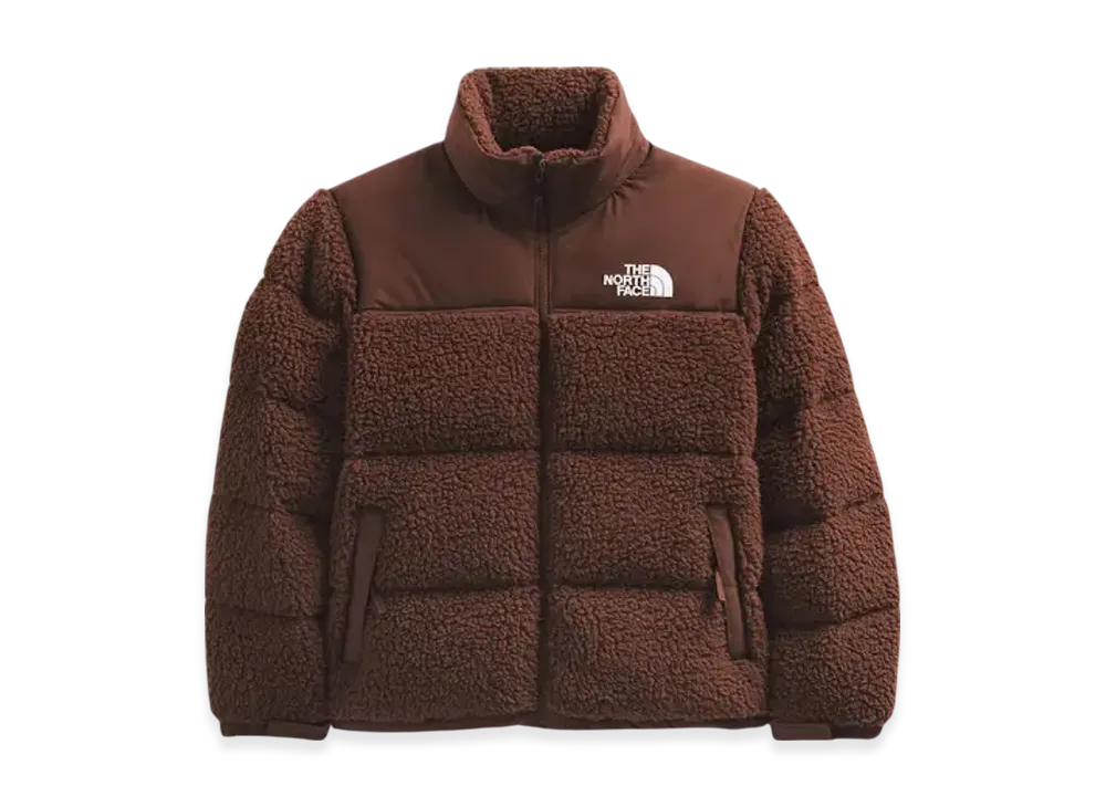 The North Face High Pile Nuptse Jacket "Dark Oak"