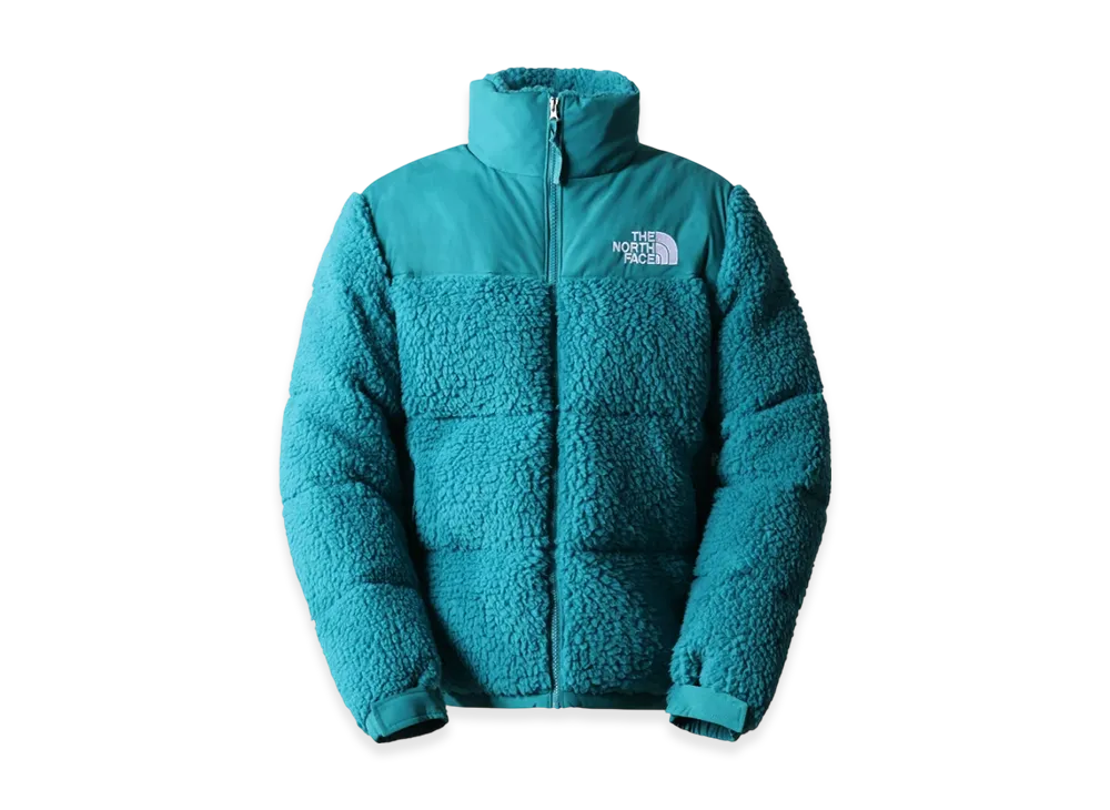 The North Face High Pile Nuptse Jacket "Harbor Blue"