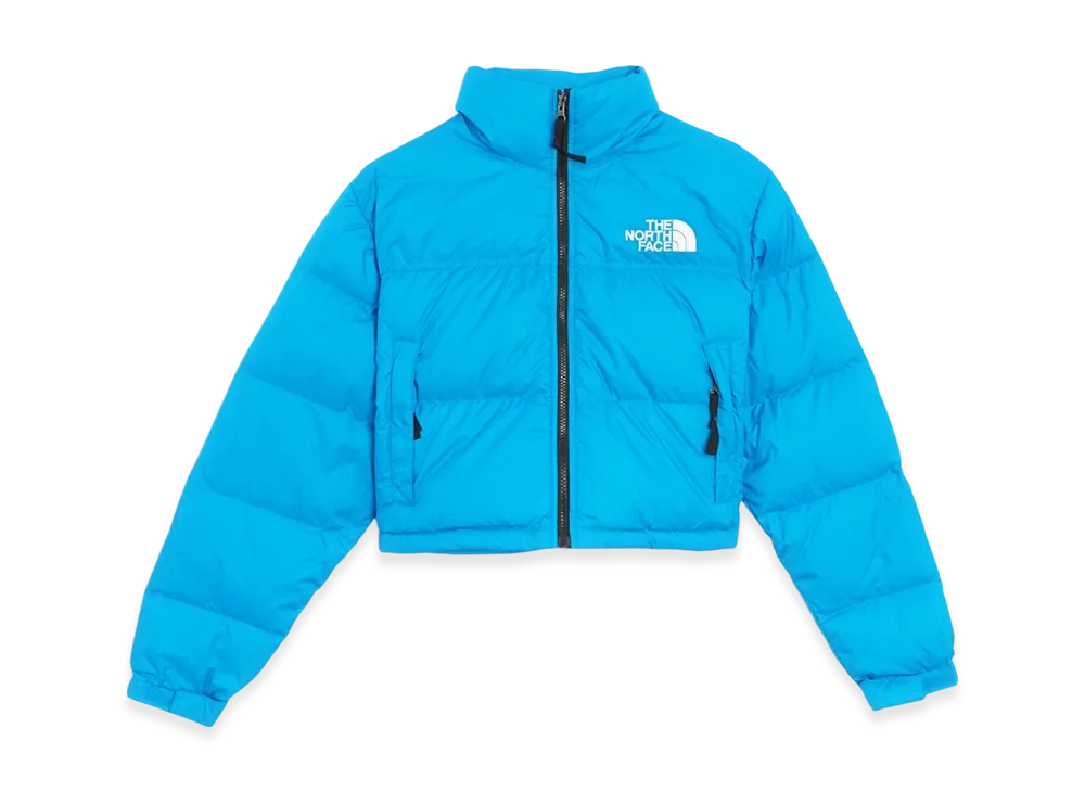 The North Face Nuptse Short Jacket (W) "Acoustic Blue"