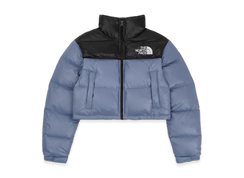 The North Face Nuptse Short Jacket (W) "Folk Blue"