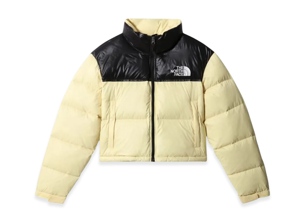 The North Face Nuptse Short Jacket (W) "Pale Banana"