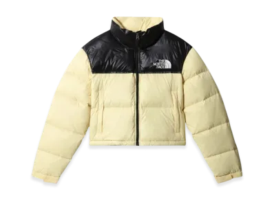 The North Face Nuptse Short Jacket (W) "Pale Banana"