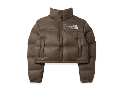 The North Face Nuptse Short Jacket (W) "Smokey Brown"