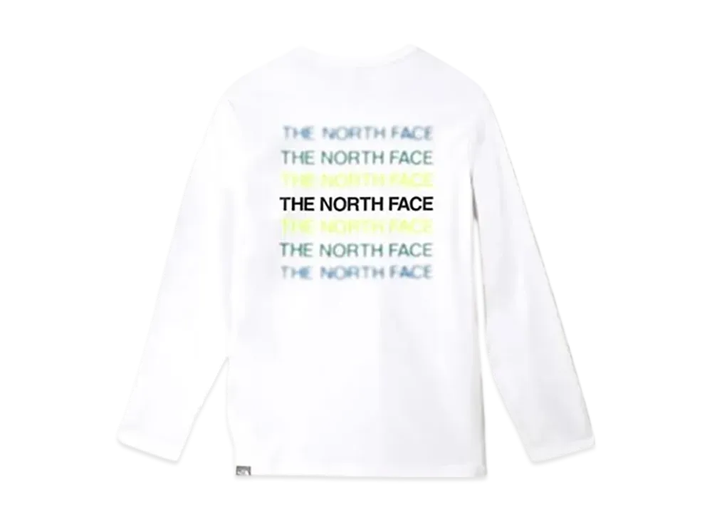 The North Face L/S Graphic Tee "TNF White"