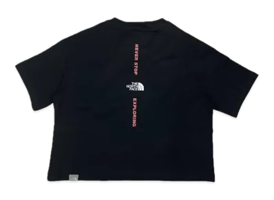 The North Face W Cropped Vertical Tee "Black"