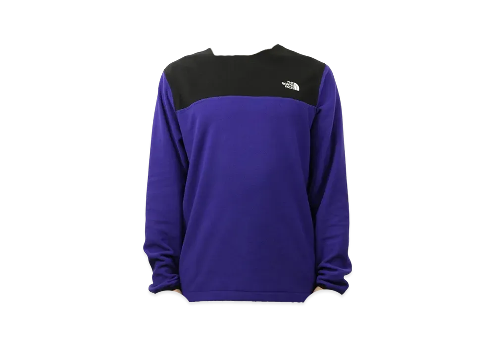The North Face TNF Tka Glacier Crew Fleece "Lapis Lazuli Blue/TNF Black"