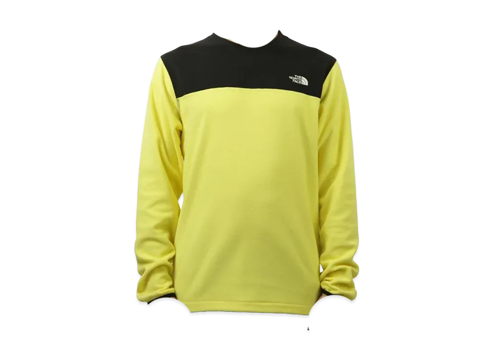 The North Face TNF Tka Glacier Crew Fleece "TNF Black/Yellowtail"