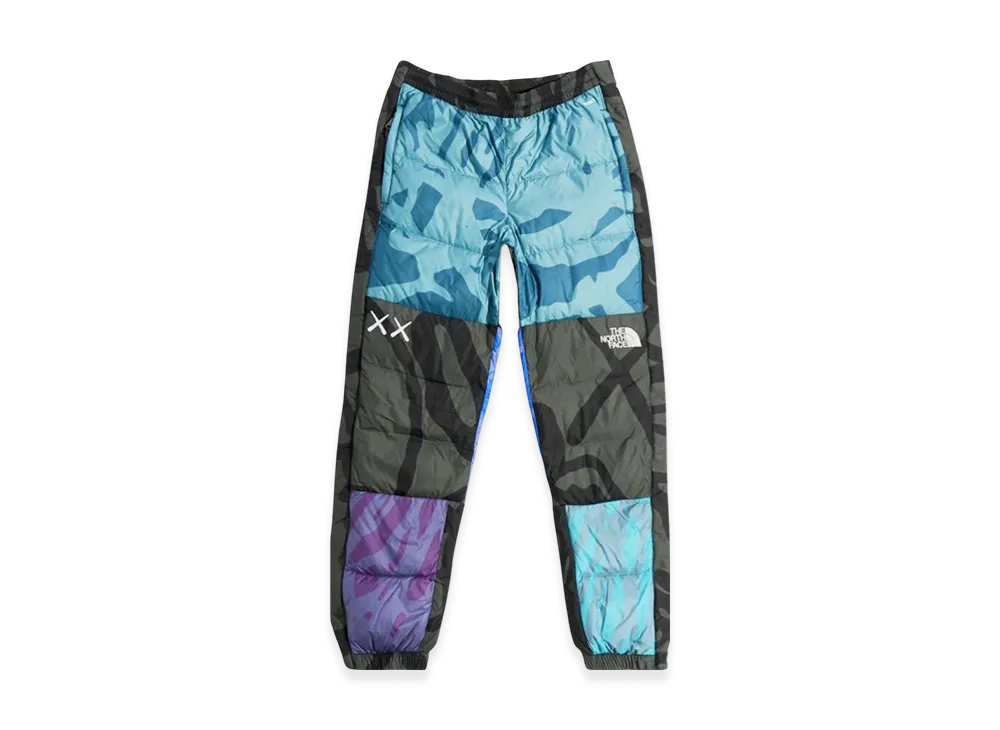 The North Face x Kaws Retro 1996 Nuptse Pants "Monterey Blue"