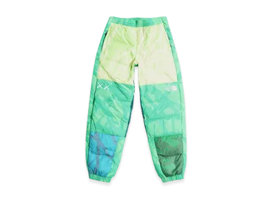 The North Face x Kaws Retro 1996 Nuptse Pants "Safety Green"
