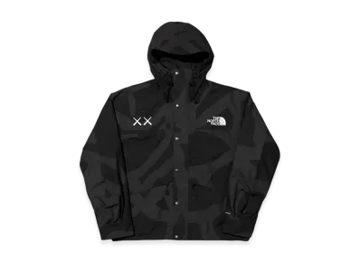 The North Face x Kaws Retro 1986 Mountain Jacket - 22FW "Black Print"