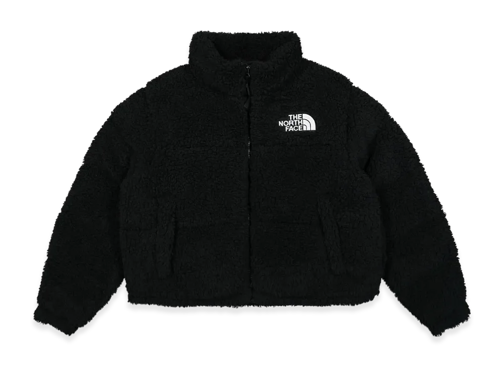 The North Face High Pile Nuptse Jacket (W) "TNF Black"
