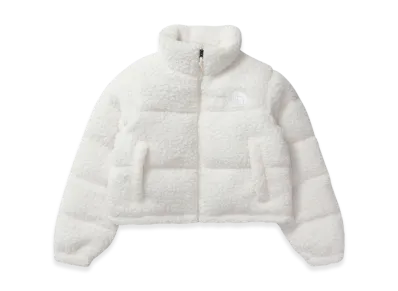 The North Face High Pile Nuptse Jacket (W) "Gardenia White"