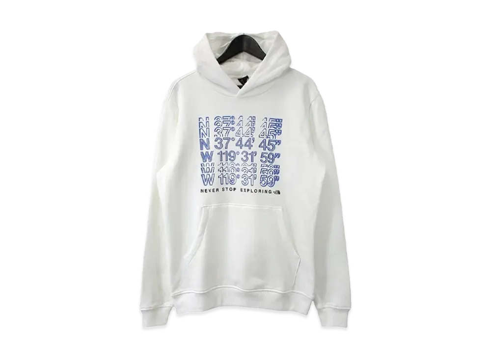 ザノースフェイス M SS24 コーディネート フーディー "TNFホワイト"