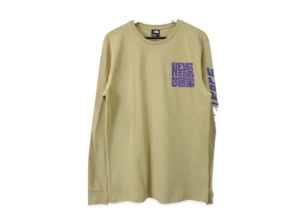 The North Face M Mountain Play L/S Tee "Khaki Stone"