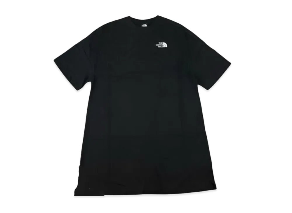 ザノースフェイス W S/S エッセンシャル オーバーサイズ Tシャツ "ブラック"