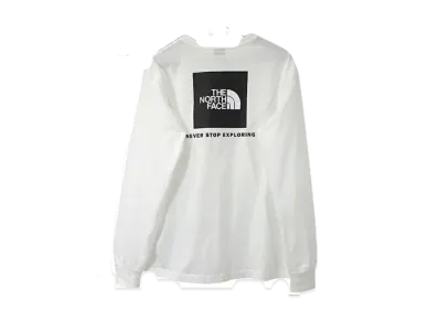 The North Face M L/S Redbox Tee "TNF White"