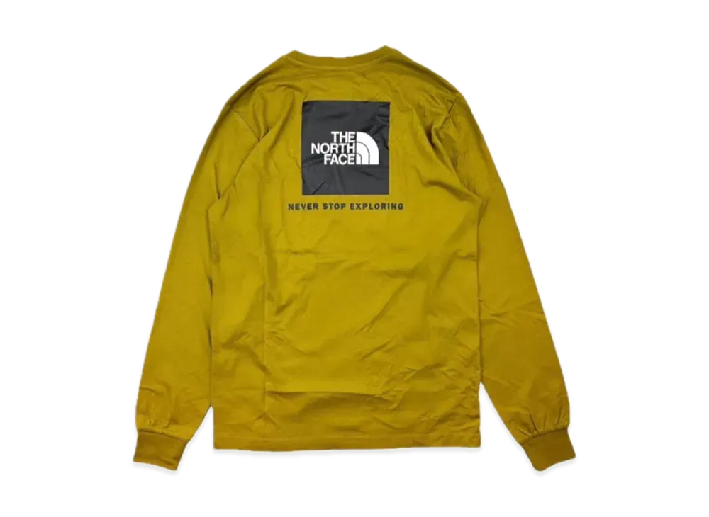 The North Face L/S Red Box Tee "Green"