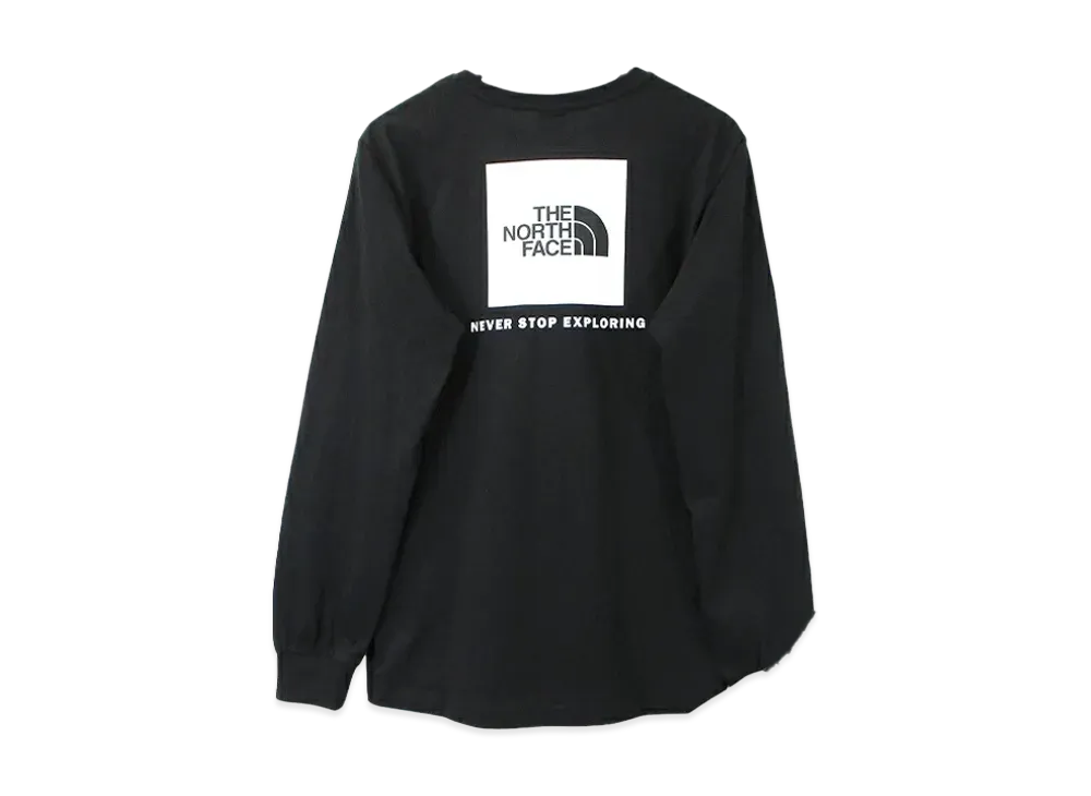 The North Face M L/S Redbox Tee "TNF Black"