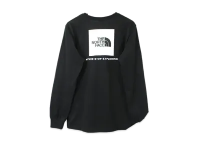 The North Face M L/S Redbox Tee "TNF Black"