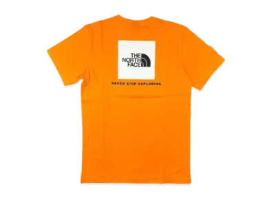 The North Face M SS Boxnse Tee "Orange"
